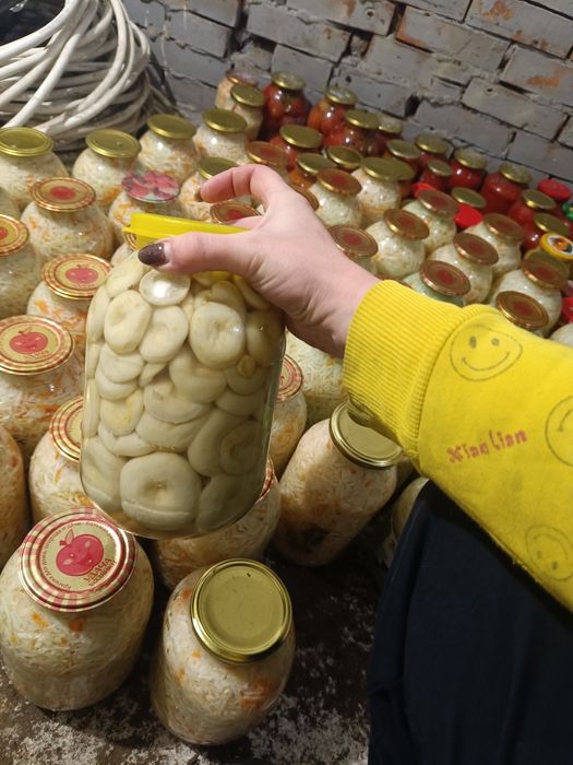 Грузди соленые, капуста маринованная и другое