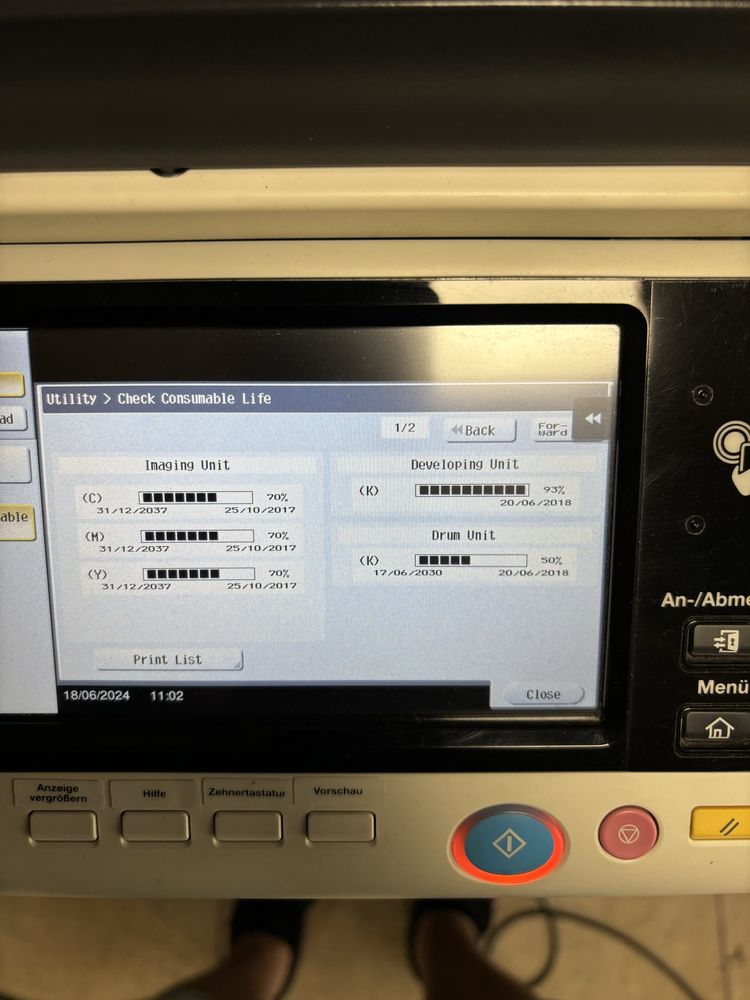 Multifunctional Konica Minolta Bizhub C227