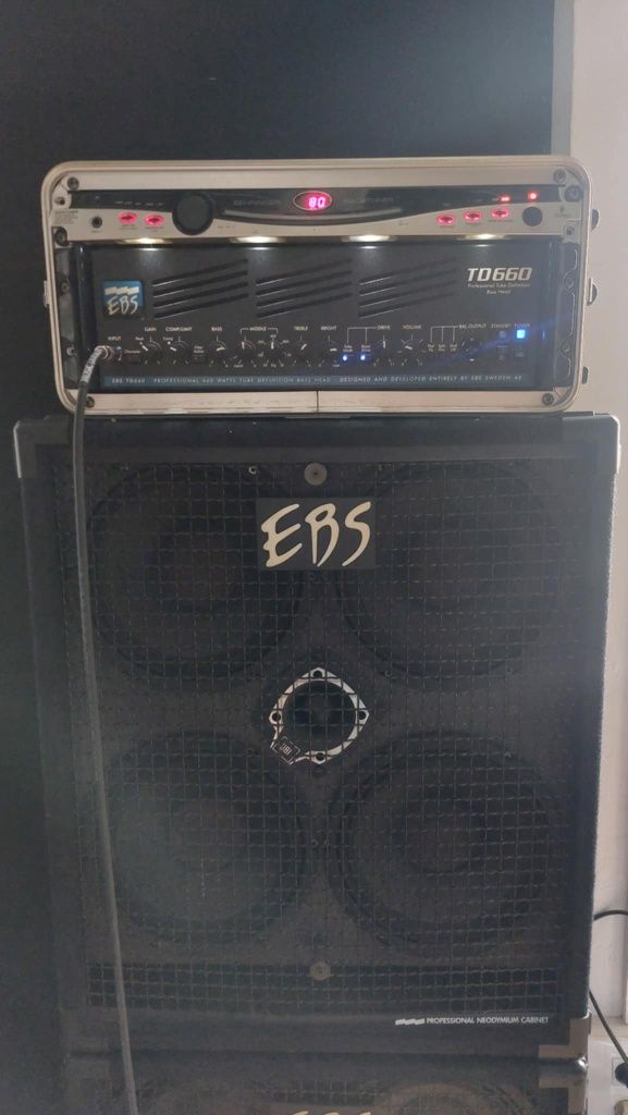Бас уредба EBS TD660 + NEOLINE 4x10