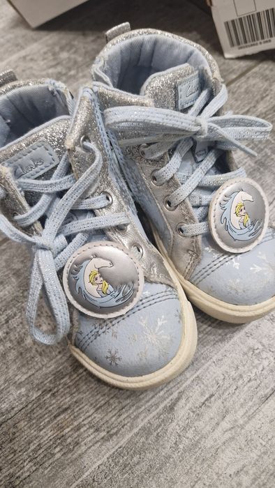 Детски Ботуши за момиче Frozen на Clarks 23 номер