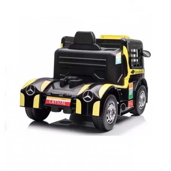 Camion electric pentru copii cu platforma Mercedes Benz Axor