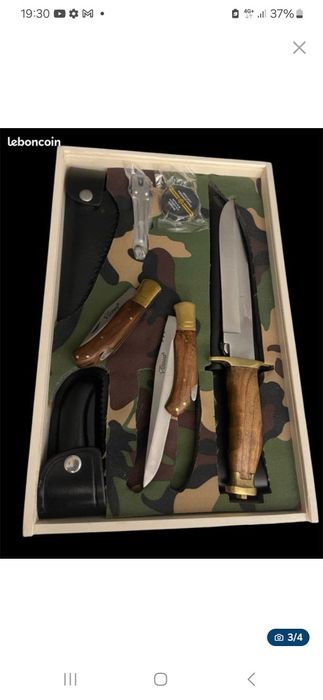 Set cuțite vânătoare