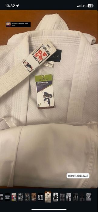 Продам форму для дзюдо и рукапашку кимоно за 8000 рост 175-180