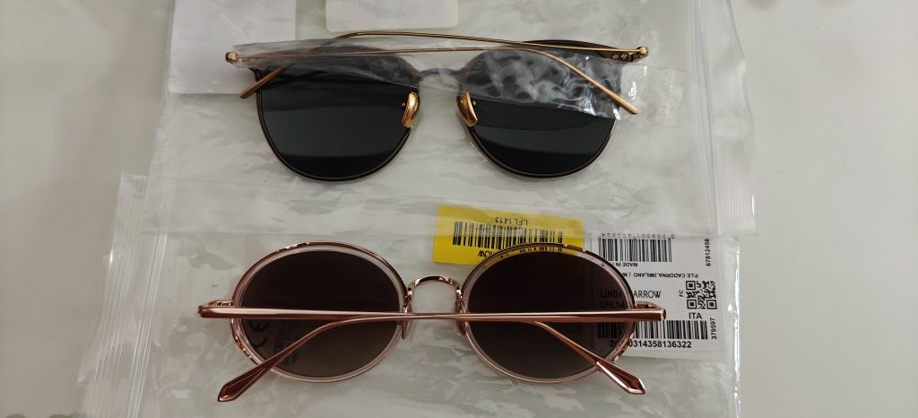 NOU 50%REDUS Ochelari soare unisex Linda Farrow Originali,