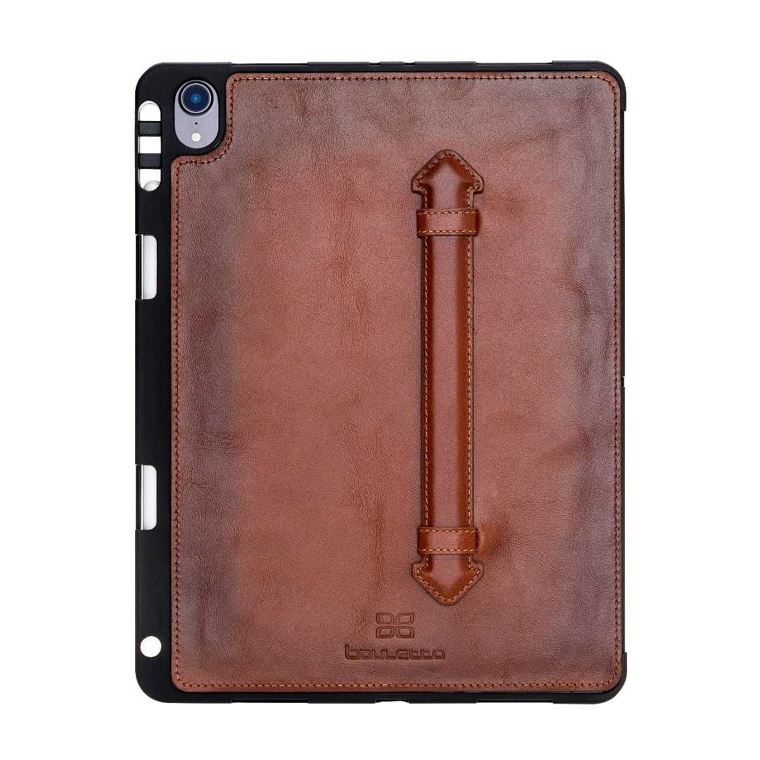 Husa piele naturala iPad Pro11 2018 back cover suport pencil Bouletta