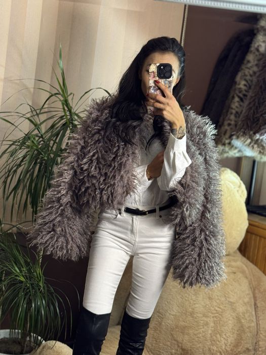 Палто тип монголска вълна