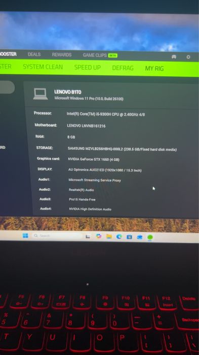 Laptop Gaming Lenovo Legion 81T0