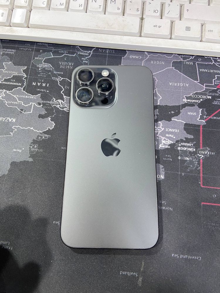 iPhone 15 pro max 256Gb qora rangi akk/84%