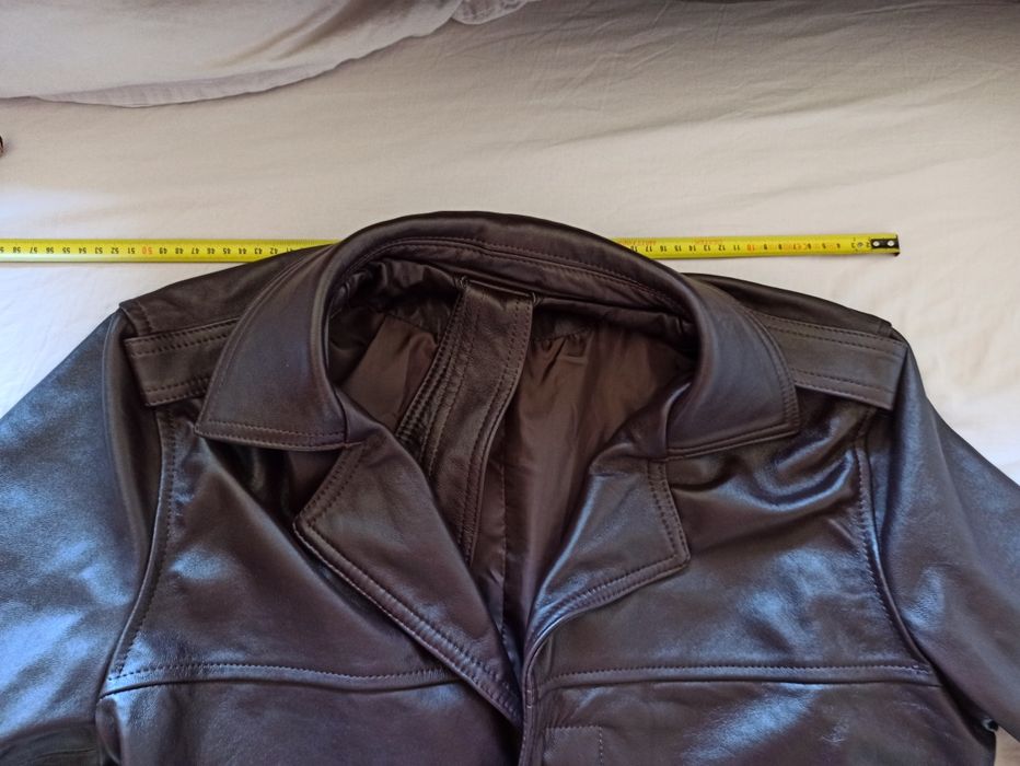 Haina de piele cadre barbati mapn