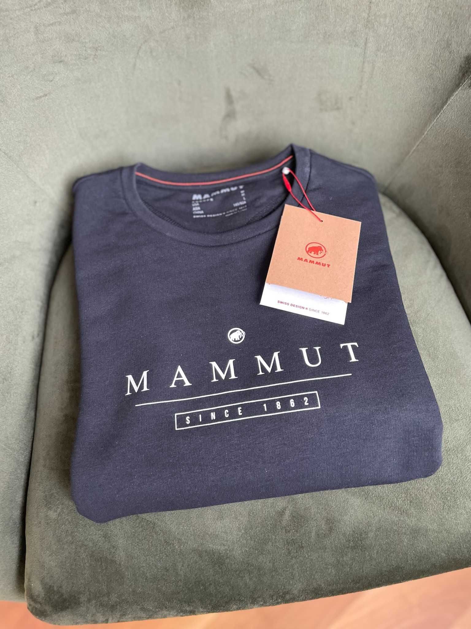 Дамска памучна блуза Mammut Core ML Crew, черна, размер М и XL