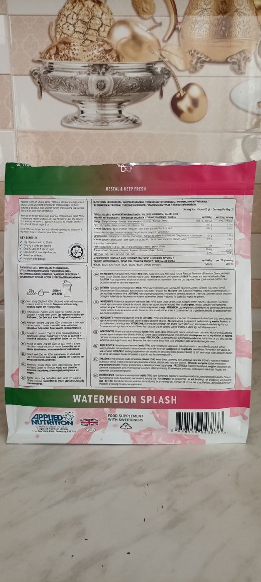 Applied Nutrition Clear Whey Protein