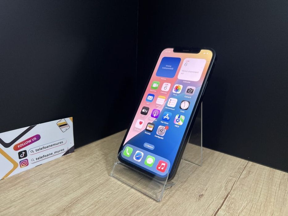 iPhone 12 64Gb Black 3 ani garanție, Telefoane Mureș