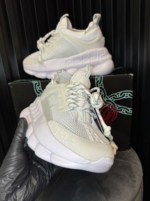 37-43 Versace Chain Reaction Alb White