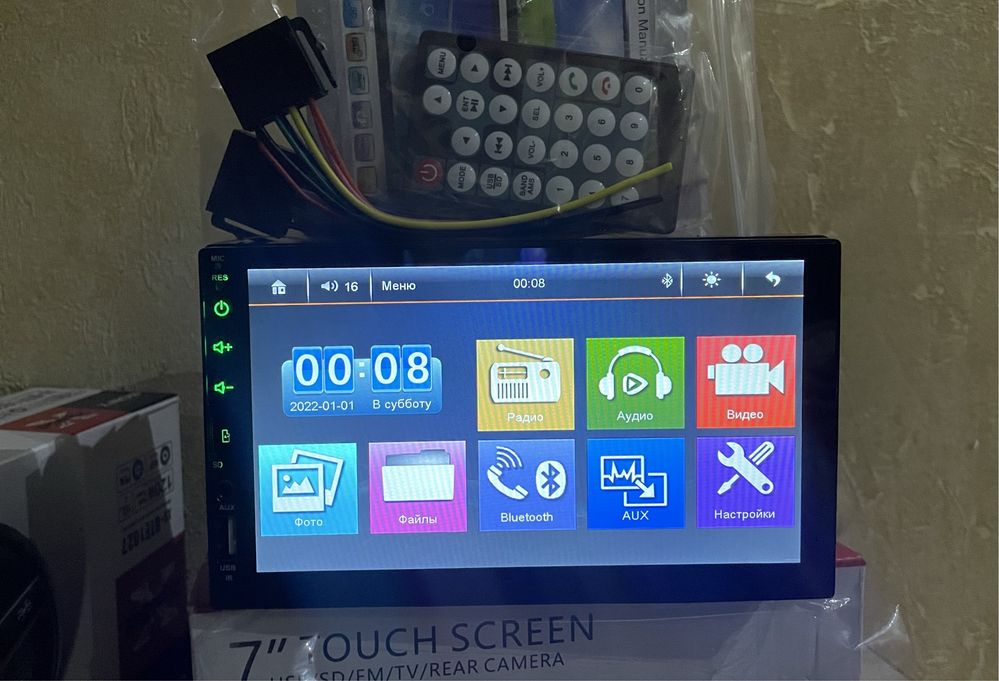 pioneer manitor yang mafon sensor ekran Usb Blutus aux nexia cobalt va