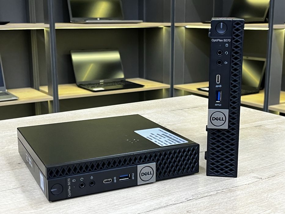 Мини ПК Неттоп Dell OptiPlex 5070 - Core i3-9100T/8GB/SSD 128GB
