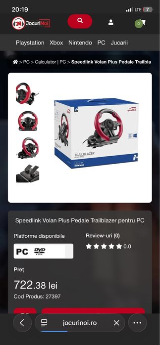 Volan+Pedale TrailBlazer