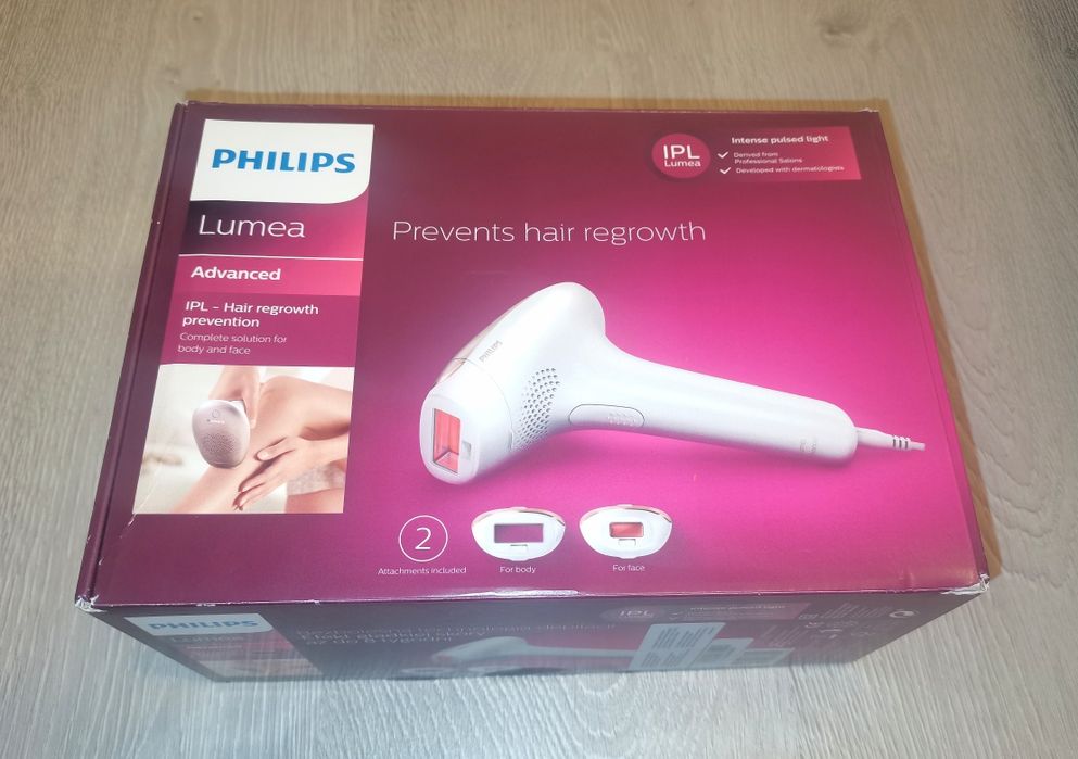 Epilator IPL cu doua capete