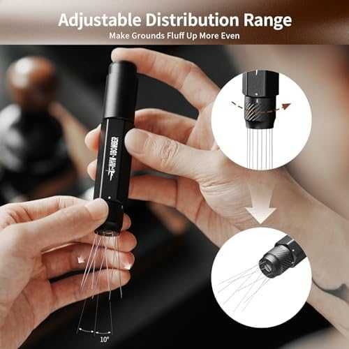 Нов Регулируем разпределител за еспресо – 8 игли, магнитно съхранение