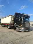 Vand ansamblu Scania+Schmitz bena cereale