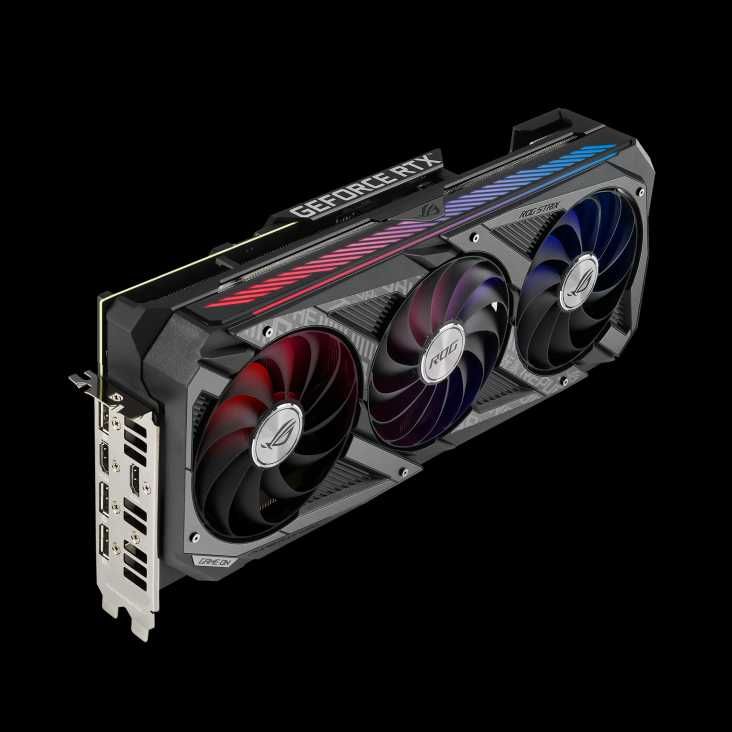 Видеокарта Asus ROG STRIX RTX3070 (не LHR)