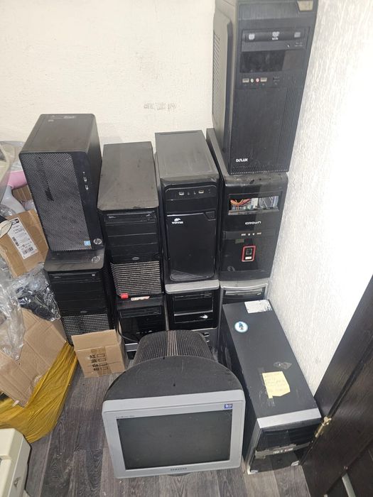 шустрый компьютер системный блок монитор Hp290g1 принтер мфу ps4 диск