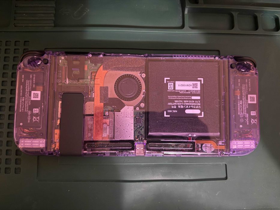 Nintendo Switch Modat 512GB,HallEffect,Clear Shell,Baterii Noi,Android