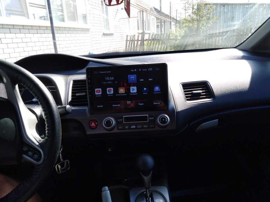 Штатная магнитола АНДРОЙД HONDA CIVIC 2008 хонда цивик