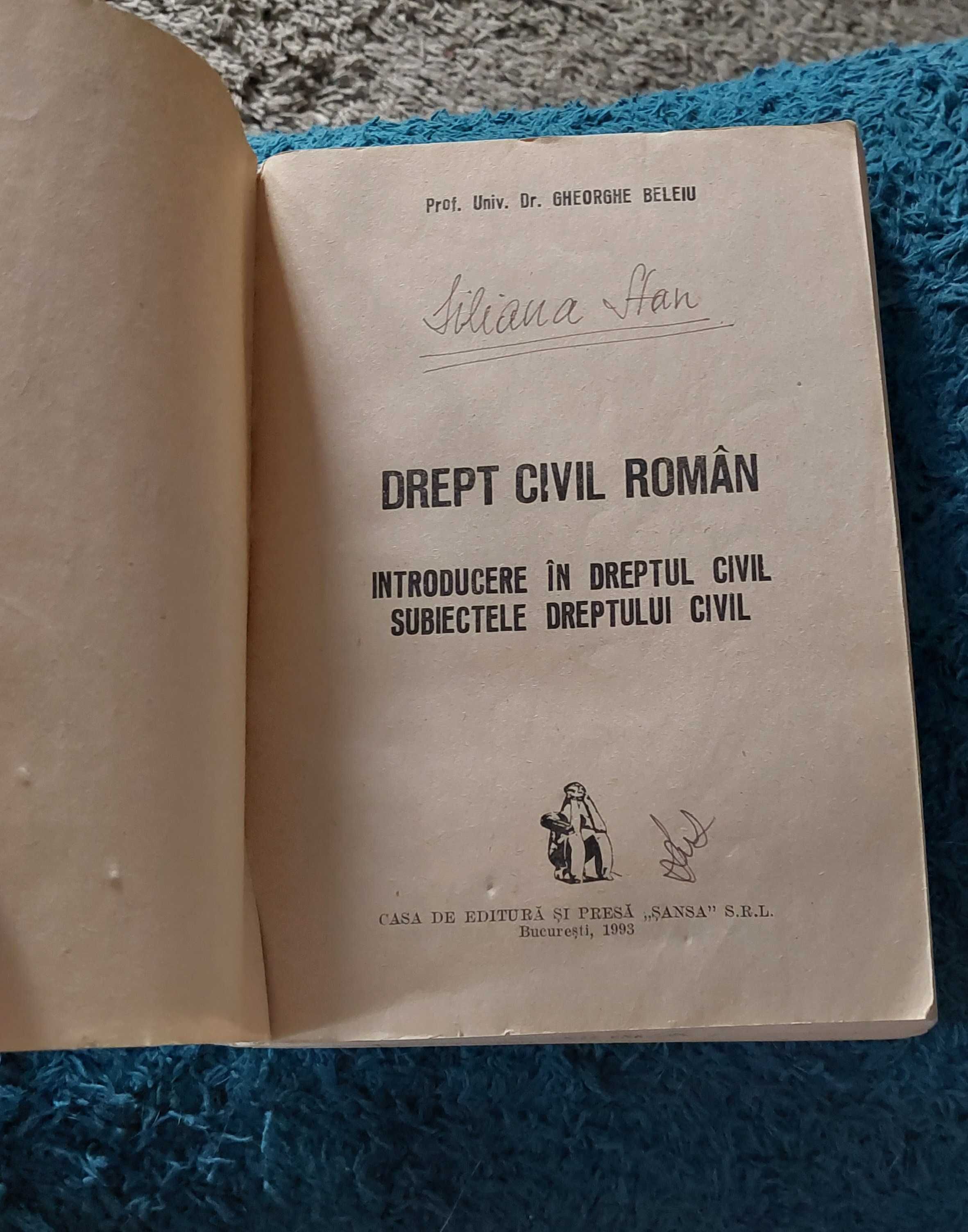 Gheorghe BELEIU Drept Civil roman