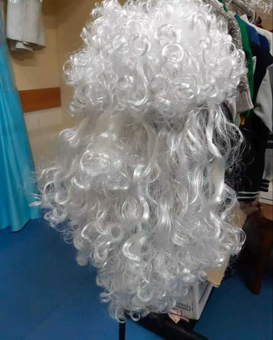 парики для дедушка мороза