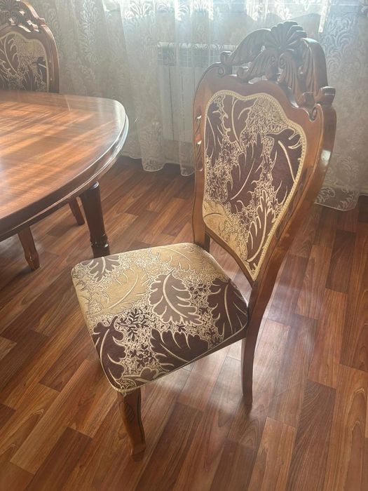 Стол 4 метра от чистого дерева