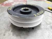 Fulie cu 2 curele 17 cm