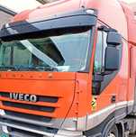 Ansamblu Iveco Stralis Mega Euro 5 cu semiremorca șasiu galvanizat.
