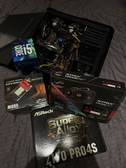 PC Gaming / Office – i5 6400, RX 460, 8GB RAM, carcasă Zalman Z3 Plus