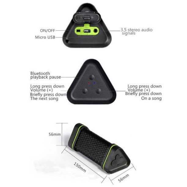 Водоустойчив преносим високоговорител Тонколона с Bluetooth EARSON