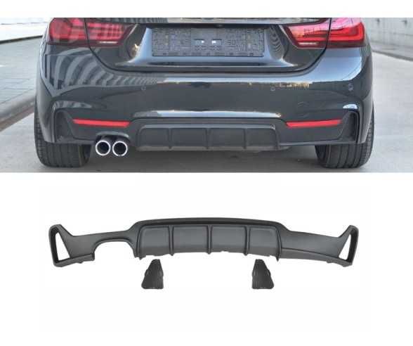 Difuzor Bara Spate M Performance BMW F32 F33 F36, Negru mat,Ev. Stanga