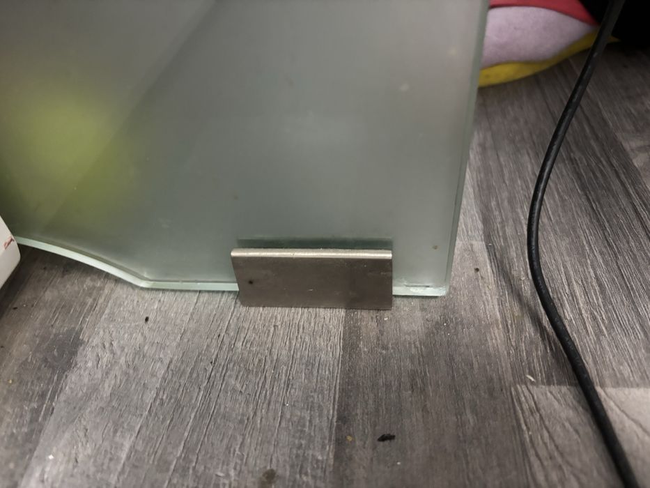 Masa din sticla mata - 60cm x 100cm