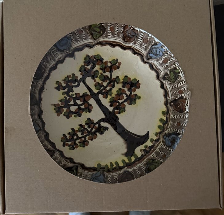 Ceramica de Horezu, diametru 25 cm