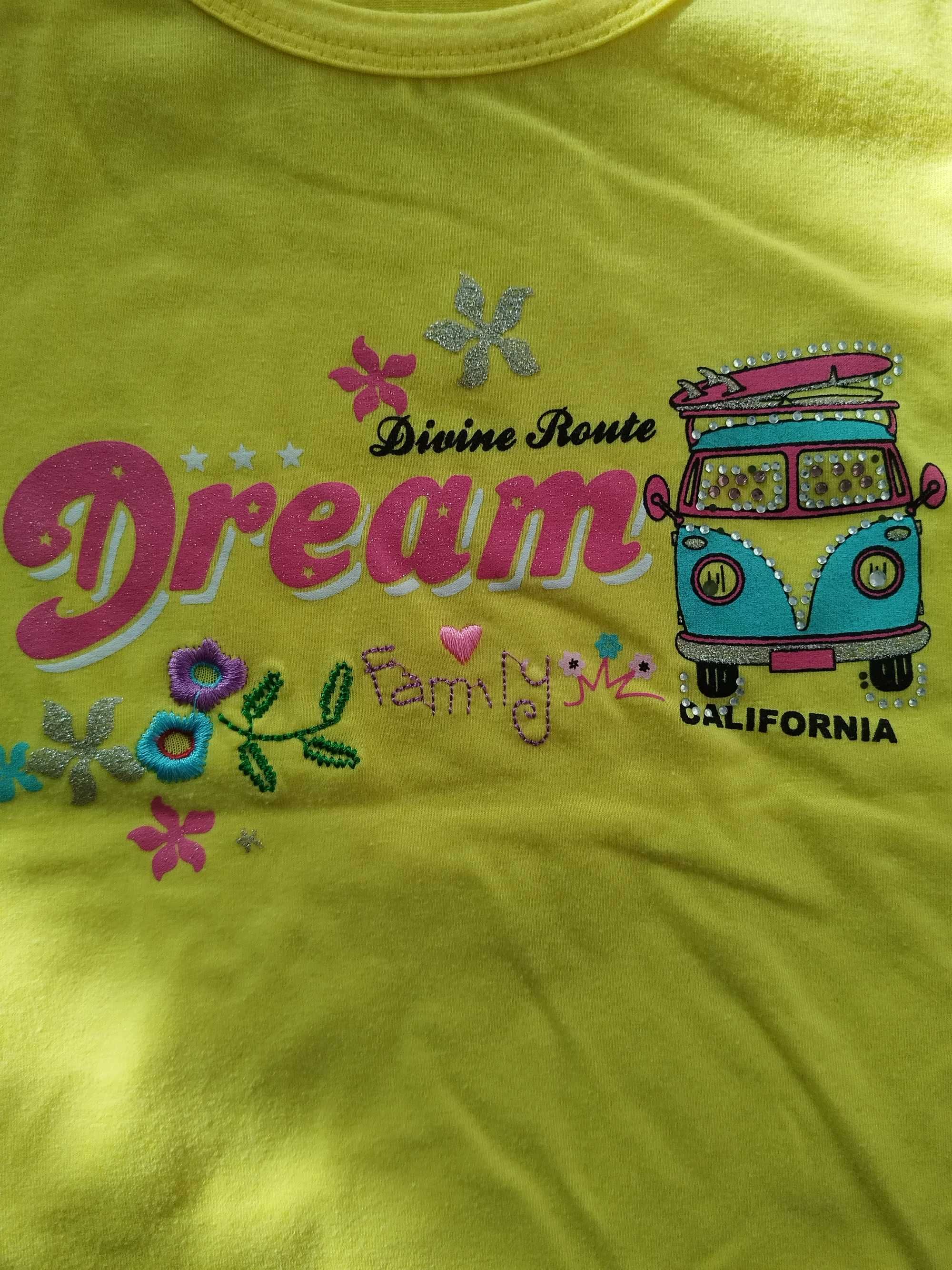 Tricou cu autobuz California Dream