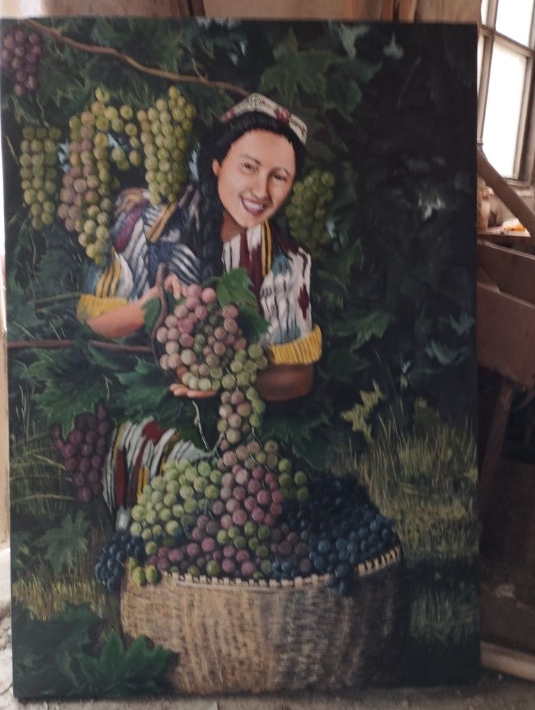 Картина холст масло