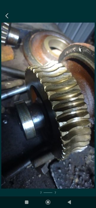 Reductor troliu melcat