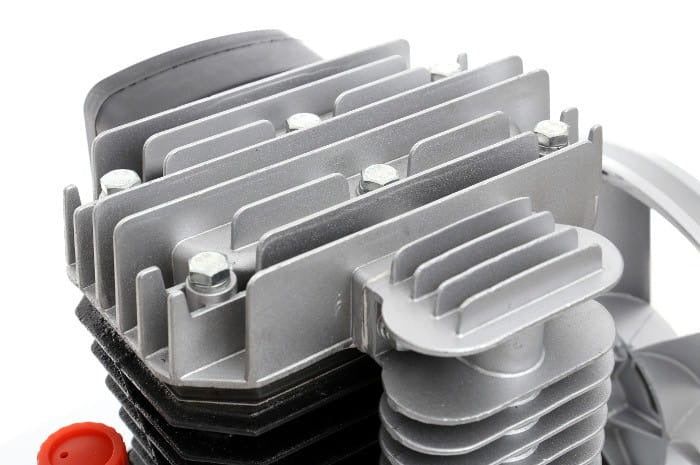 Cap compresor de aer 3kW 2 pistoane , Kraft&Dele KD1493