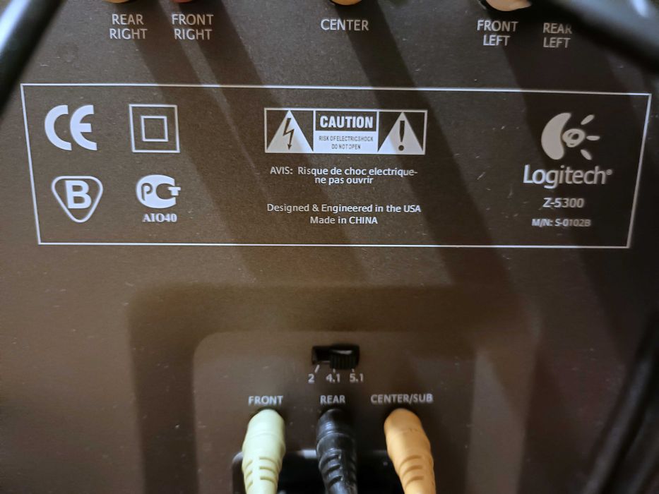 Sistem audio 5.1 LOGITEC Z 5300 de 305 w
