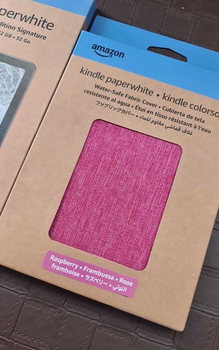 Paperwhite 12 signature edition 32gb  2024 НОВ 7" + оригиналния калъф