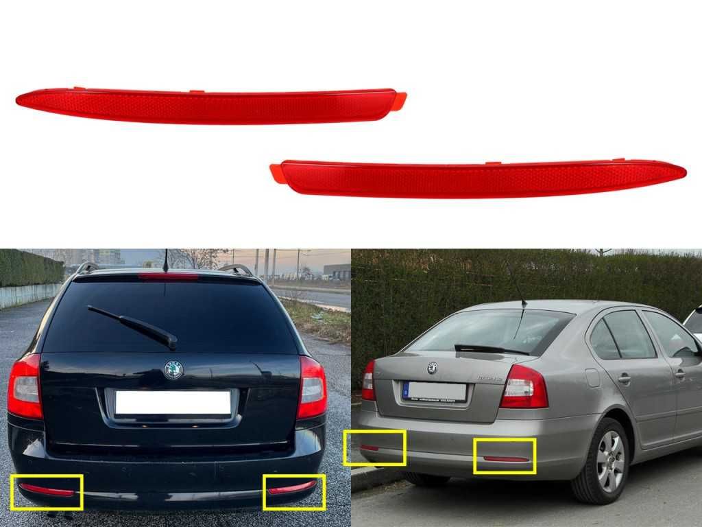 Рефлектор за задна броня Skoda Octavia 2 VW Polo 6C Jetta A6 Jetta A5