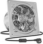 Ventilator Industr Metalic 29cm+ clapeta antiretur, REDUS de la 450RON