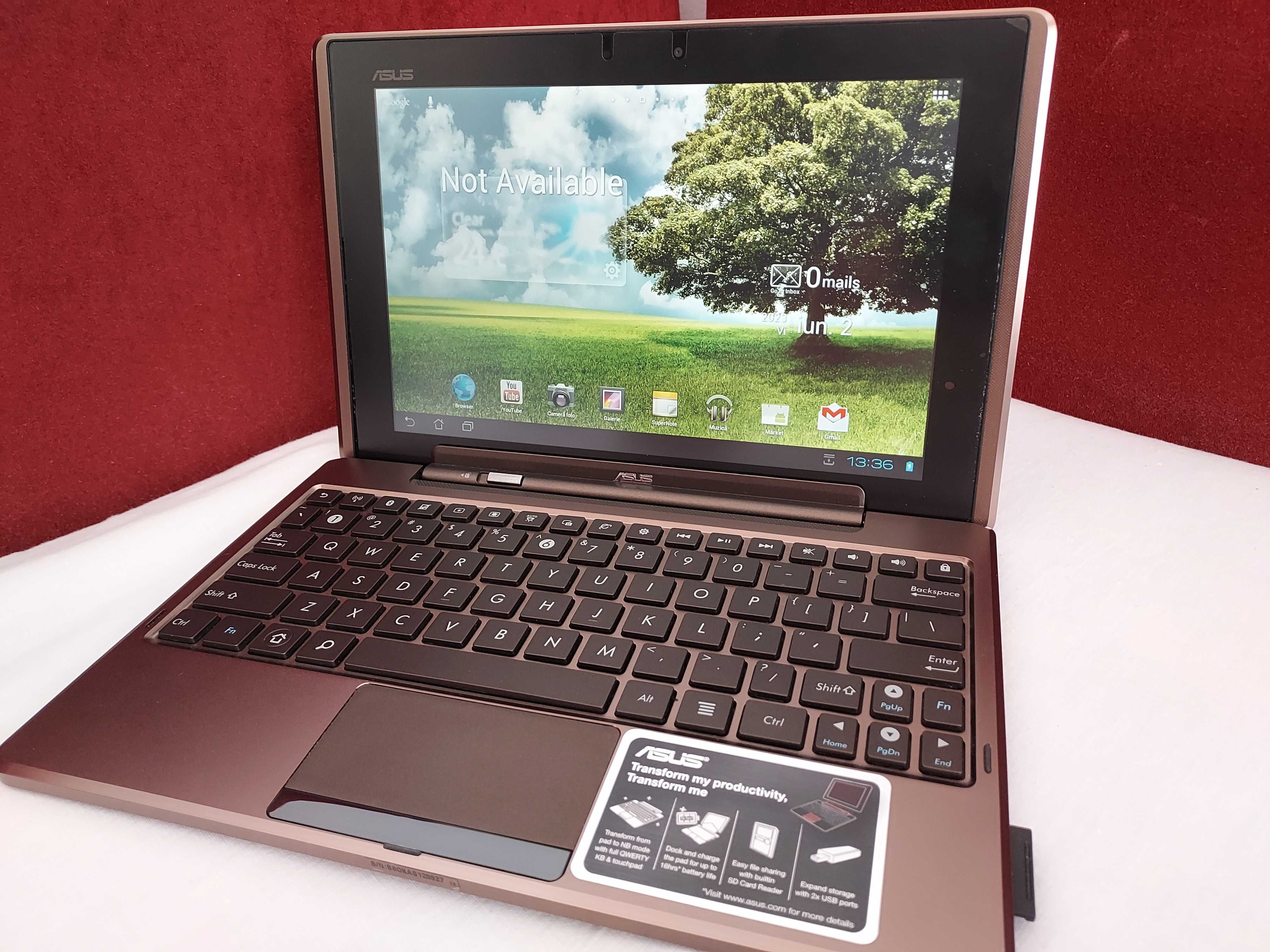 Asus Transformer TF101, notebook si tableta ,noua la cutie + cadou