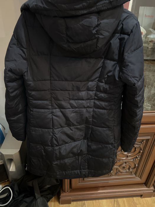 Пуховик полупальто