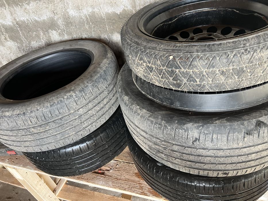 Anvelope vara 225/55/17 continental + rezerva