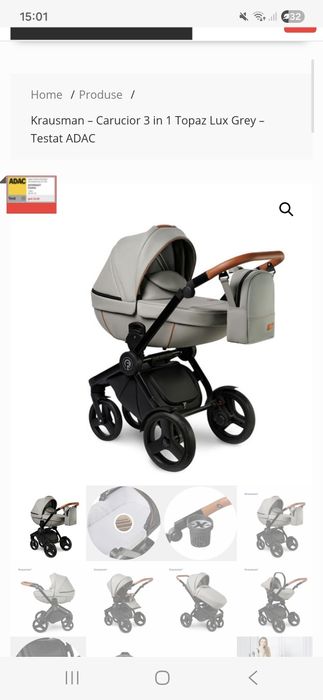 Krausman topaz lux grey