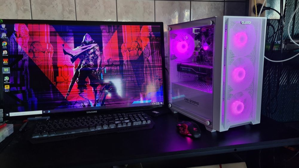 Unitate PC Gaming i7 4770 video 4GB RX 470 16GB RAM SSD